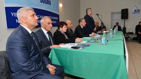 Muxtar Babayev seçiciləri ilə görüşüb - FOTOLAR
