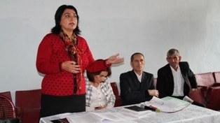 Jalə Əliyevanın seçiciləri ilə görüşləri davam edir - FOTOLAR