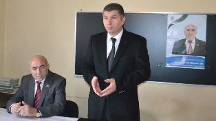 Gənclərdən Tahir Süleymanova dəstək – FOTOLAR