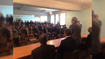 Fəzail Ağamalının seçicilərlə görüşündə ölkə başçısının son addımları alqışlandı - FOTO 