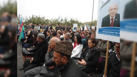 Kürdəmirlilərin seçimi  Əhliman Əmiraslanovdur - FOTOLAR