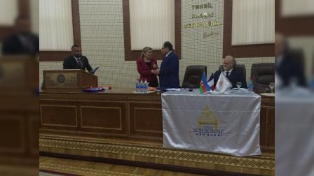 Deputata  Fransa universitetinin medalı verildi
