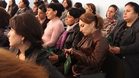 Novruz Aslanov İsmayıllının səhiyyə və mədəniyyət işçiləri ilə görüşdü - FOTO+VİDEO