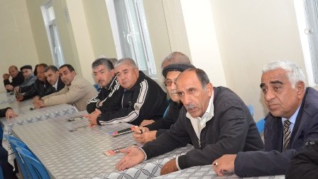 Rafael Cəbrayılov seçicilərlə görüşlərini davam etdirir - FOTOLAR