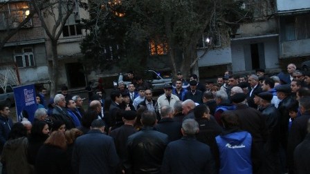 Fuad Muradov Xətai seçiciləri ilə görüşlərini davam etdirir - FOTOLAR