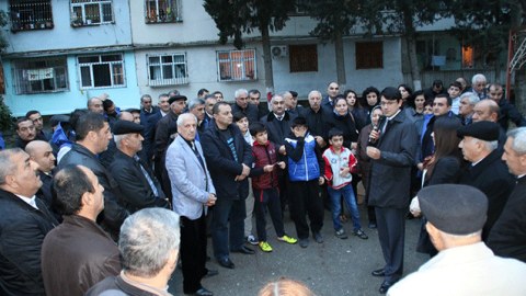 Fuad Muradovun seçki kampaniyası yolu -VİDEO