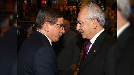 Kılıçdaroğlu Davutoğlunu təbrik etdi