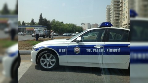  Paytaxtda sərxoş sürücü polisi döydü