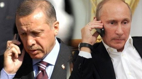 Putin Ərdoğanla Suriyanı müzakirə etdi