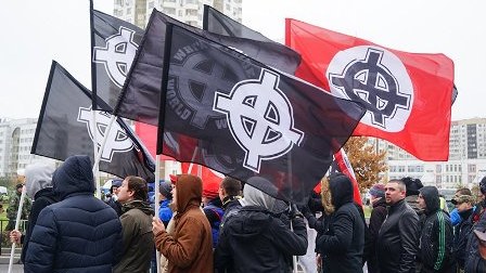 Rus millətçiləri Moskvada marş keçirdilər - FOTOLAR