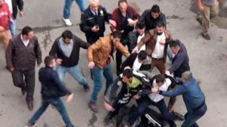  Bakıda tələbələrib davası  - İraqlı suriyalını döydü 