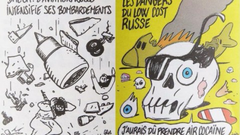 “Charlie Hebdo” bu dəfə təyyarə qəzasında ölənlərə karikatura çəkdi - FOTOLAR
