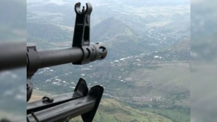 Erməni mövqelərinə 100 zərbə endirildi