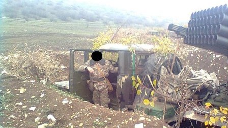 Ermənistan təmas xəttinə “Qrad” yerləşdirdi - FOTOLAR