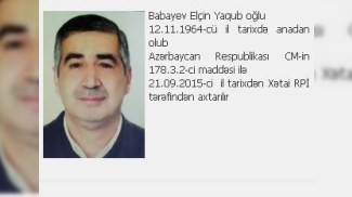 Azərbaycanda tikinti şirkətinin rəhbəri axtarışa verilib - FOTO