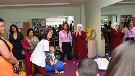  Mehriban Əliyeva Antalyada Əlillərin Bərpa Mərkəzi ilə tanış olub  - Fotolar  