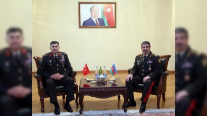 Zakir Həsənov türk generalla görüşdü – FOTO 