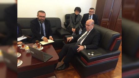 Türkiyəli nümayəndələr Tibb Universitetində - FOTO