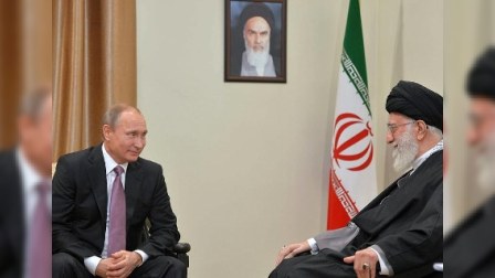 Putin Xamneyi ilə görüşdü 