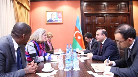 Azay Quliyev amerikalı koordinatorla görüşüb
