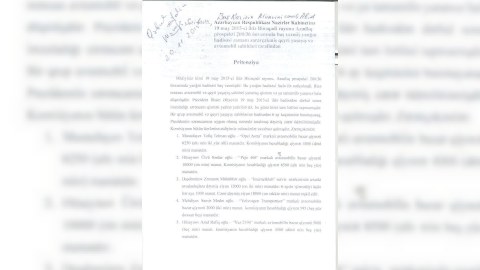 Yanmış binanın zərəçəkmişləri Nazirlər Kabinetinə çağırış etdilər