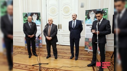  Gənc rəssamın “Əsrlərin sədası” adlı sərgisi açılıb