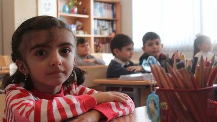 Bakıda 6  yaşına çatmamış uşaqlar da məktəbə gedir - FOTOLAR
