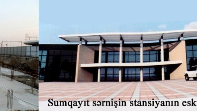 Sumqayıtda yeni stansiyanın binası belə olacaq