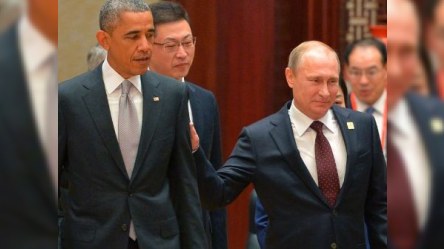 Putin Parisdə Obama ilə görüşür