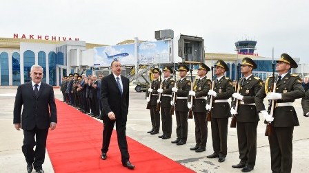  İlham Əliyevin Naxçıvan səfəri başa çatıb 