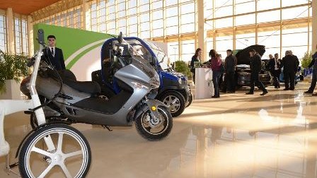 “GreenCar”ın nəqliyyat vasitələri “BakuTel 2015” sərgisində - FOTO