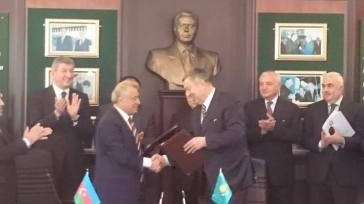 Qazaxıstanın Aktau limanında Azərbaycana məxsus saxlama mərkəzi açılacaq