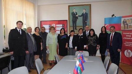 Rusiya Təhsil Akademiyasının prezidenti BDU-da - FOTOLAR