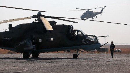 Rusiya Ermənistan-Türkiyə sərhəddinə döyüş helikopteri yerləşdirdi 