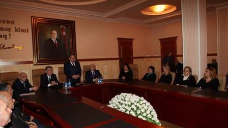 BDU-da Heydər Əliyevin xatirəsi anıldı - FOTO