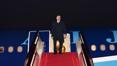  Prezident İlham Əliyev Pekinə gedib  