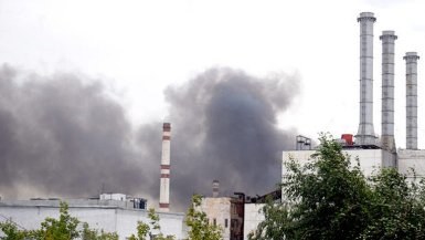  Moskvada zavod yanır  