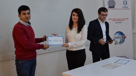 Bakı Olimpiadasının qalibləri mükafatlandırıldı - FOTOLAR