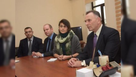 İsrail səfiri ATU-da qonaq oldu