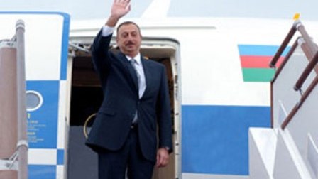 İlham Əliyev Sərkisyanla görüşə getdi 