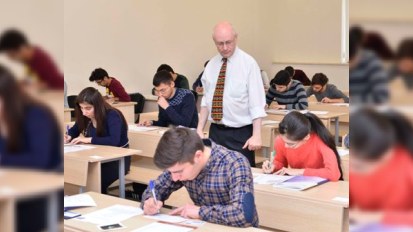 Bakı Ali Neft Məktəbində semestr imtahanlarını britaniyalı müəllimlər keçirir 