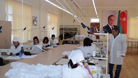 Horadiz tikiş fabriki sifariş gözləyir