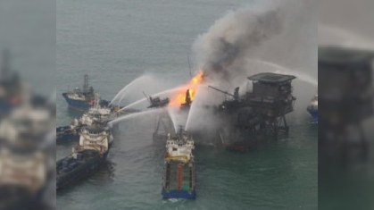 İtkin düşən 23 neftçinin axtarışı davam edir - AÇIQLAMA 