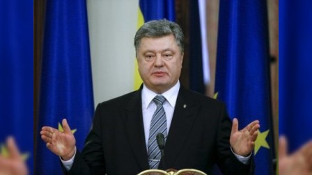  Poroşenko hökumətə Rusiyaya sanksiya tətbiqinə icazə verdi 