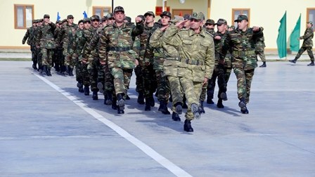 Bu gün hərbi hissələrdə "Açıq qapı" günü keçirilir
