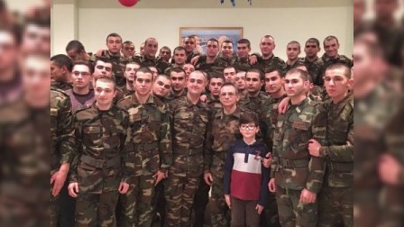   Mədət Quliyev Yeni ili döyüşçülərlə qarşıladı 