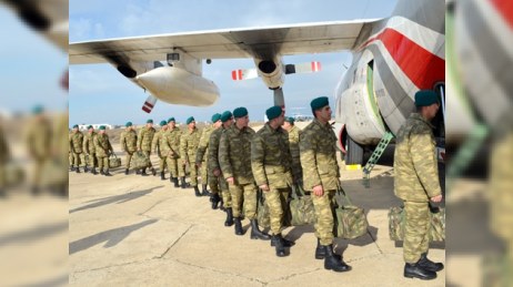 Sülhməramlılarımız Əfqanıstana yola salındı