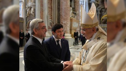 Roma papası “erməni soyqırımı” günü Yerevanda olacaq