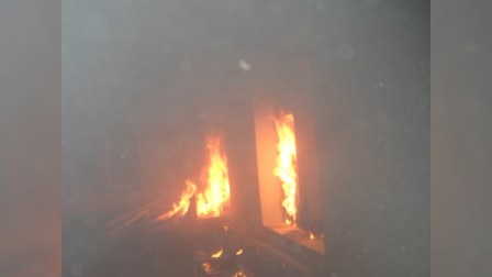 Bakıda ər və arvad yanaraq öldü 
