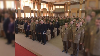 FHN 20 Yanvar şəhidlərini andı - FOTO